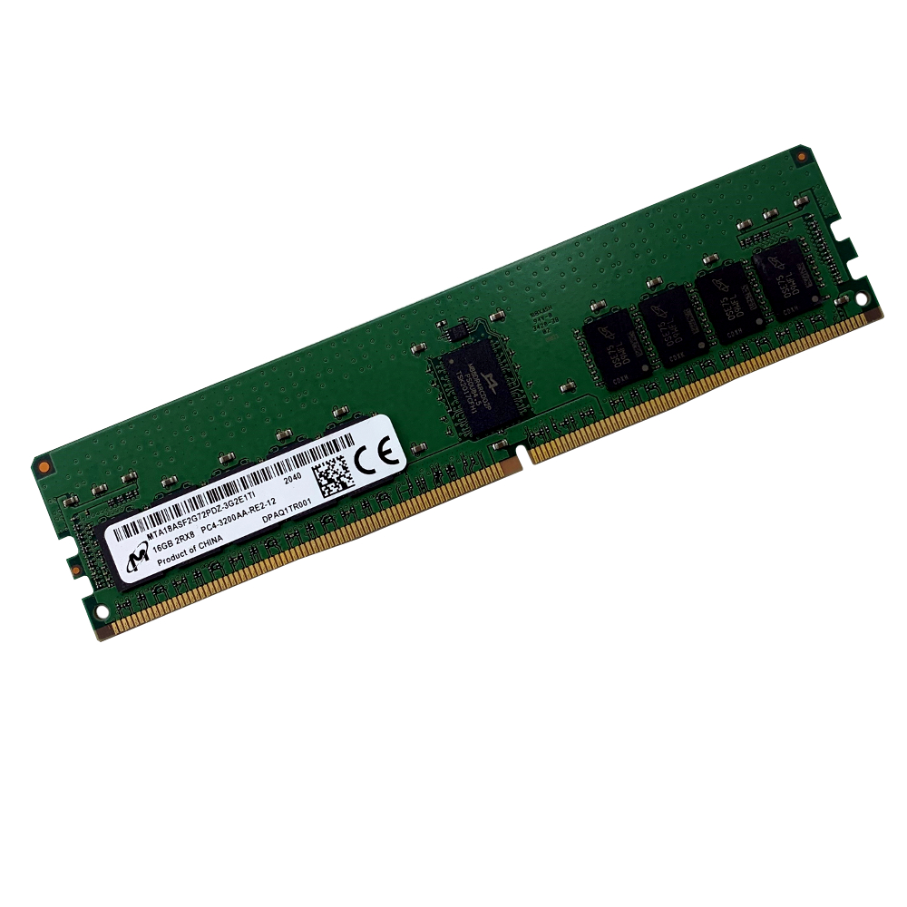 16GB PC4 (DDR4) 3200 MHz 3200AA-R 2Rx8 Memory - MTA18ASF2G72PDZ