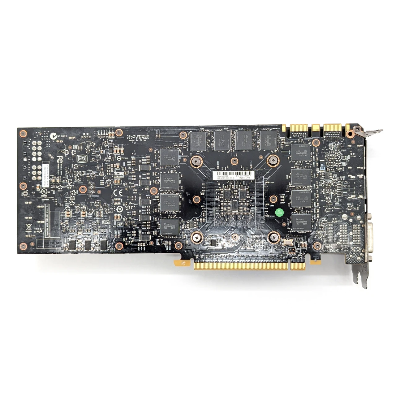NVIDIA Quadro K6000 12GB GDDR5 Graphics Card High Profile (699