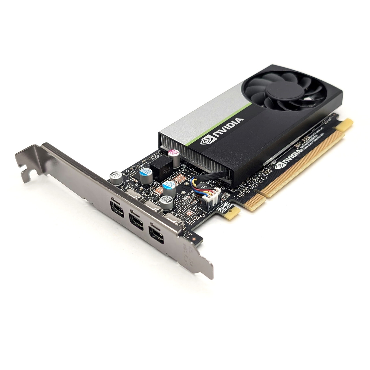 HP – NVIDIA Quadro T400 – 4GB GDDR6 PCIe Graphics Card – (N02795-002)