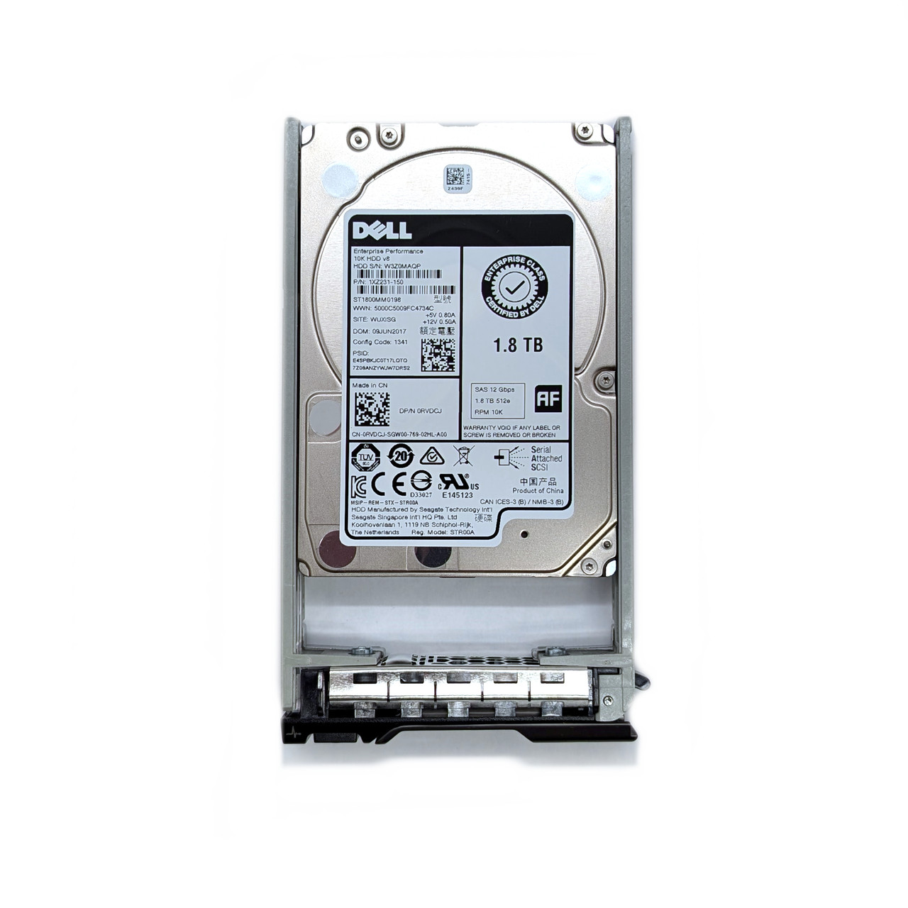 Dell 1.8TB 10K 12Gb/s SAS 2.5