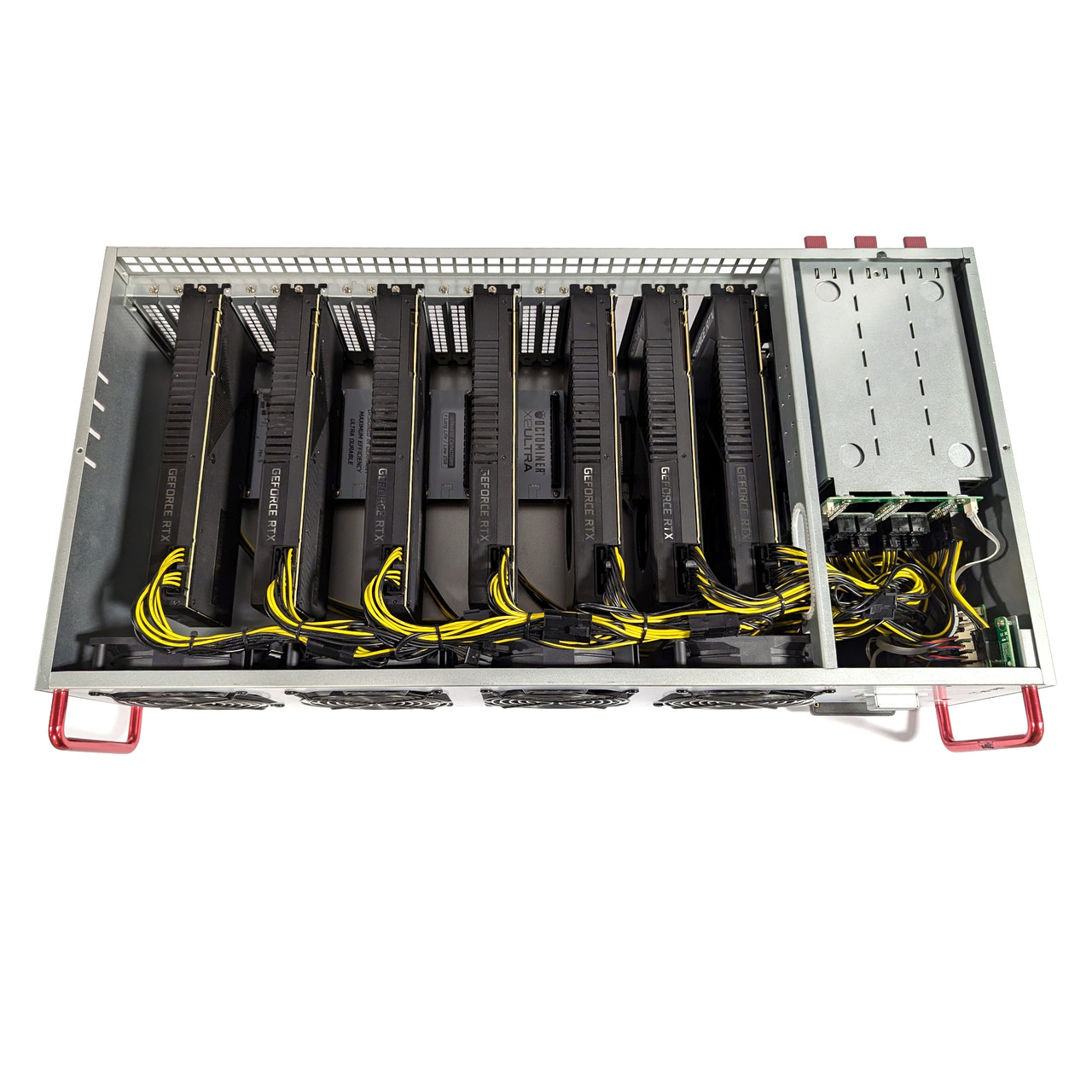 Octominer X12ULTRA Crypto Mining Rig 2250W Intel G3900 4GB w/ 7x