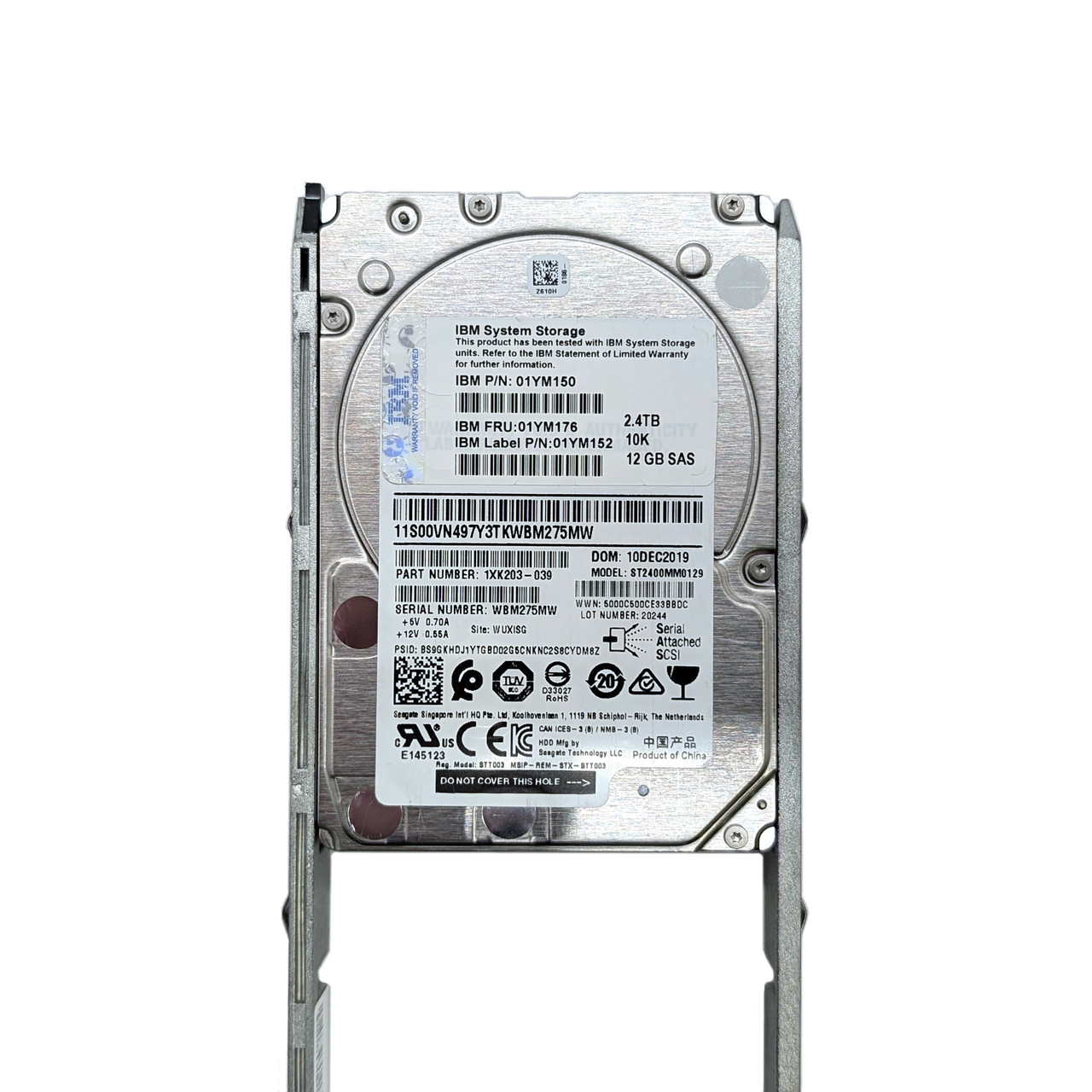 Seagate HDD 6個まとめ IBM Seagate 2.4TB 10K 12Gb/s SAS 2.5