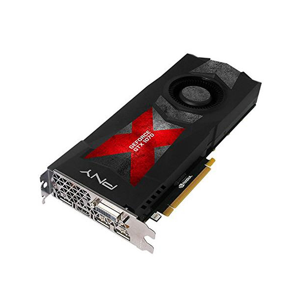PNY NVIDIA GeForce GTX 1070 (8GB GDDR5) Graphics Card Used