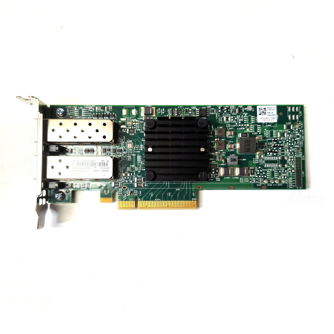 Dell Broadcom 57414 25GbE 2-Port SFP28 Low Profile PCIe NIC Card
