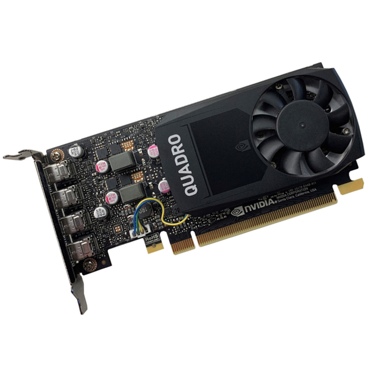 Dell Nvidia Quadro P1000 - 4GB GDDR5 Graphics Card 4x Mini