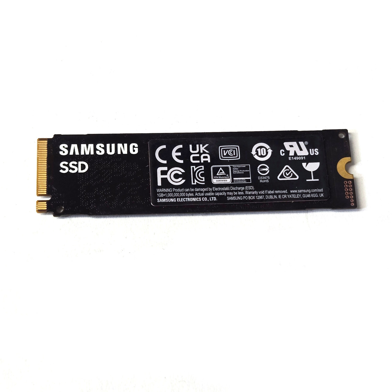 Samsung - 980 Pro - 1TB PCIe 4.0 NVMe M.2 SSD MZ-V8P1T0 - Used