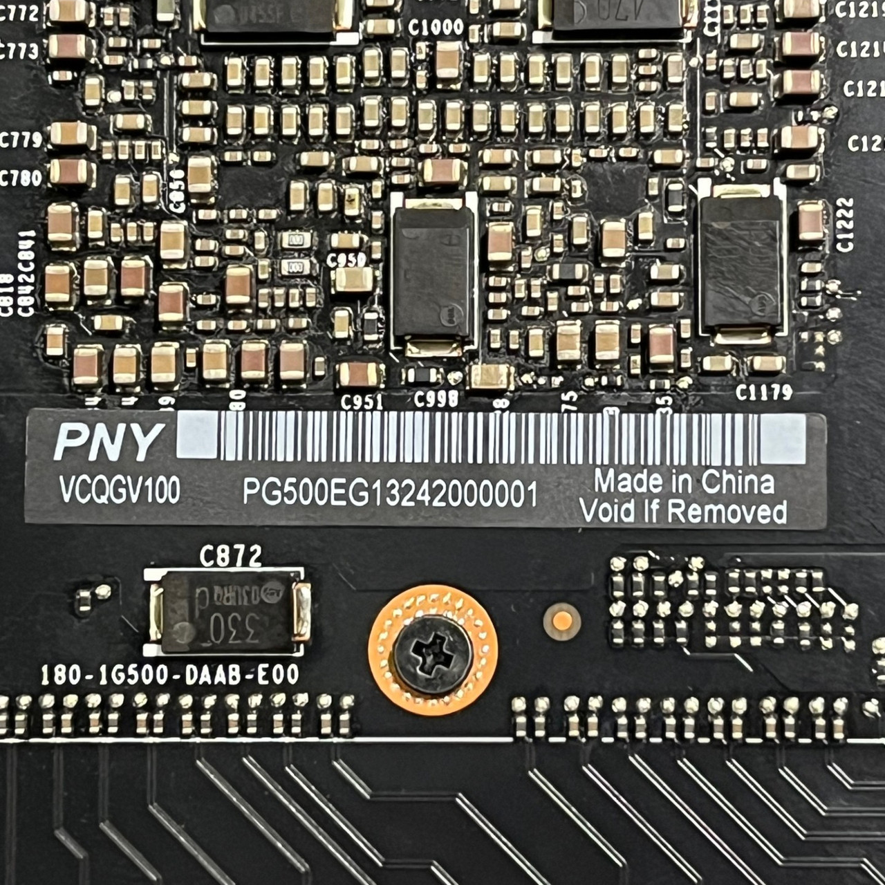 PNY Nvidia Quadro GV100 32GB HBM2 4x DisplayPort Graphics