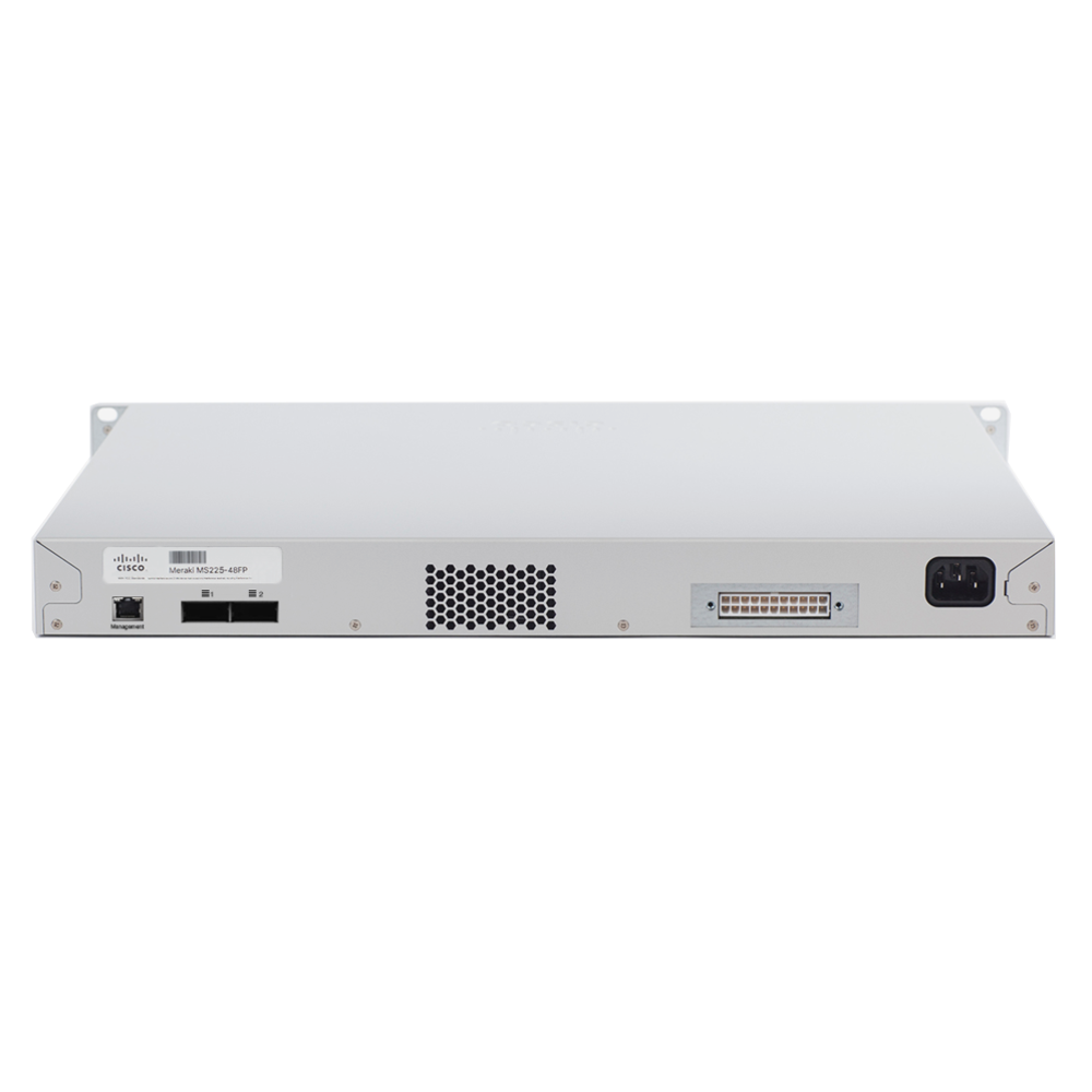 Cisco Meraki MS225 Series Networking Switch - MS225-48FP-HW - 48 PoE+ ...