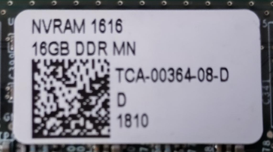 EMC - NV-1616 - NVRAM Write Cache Accelerator Card - 16GB Cache