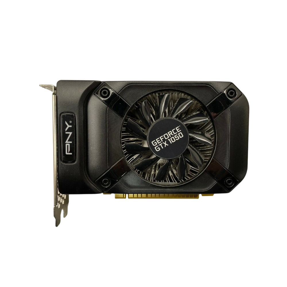 PNY - GeForce GTX 1050 - 1x DisplayPort - 1x HDMI - 1x DVI - 2GB
