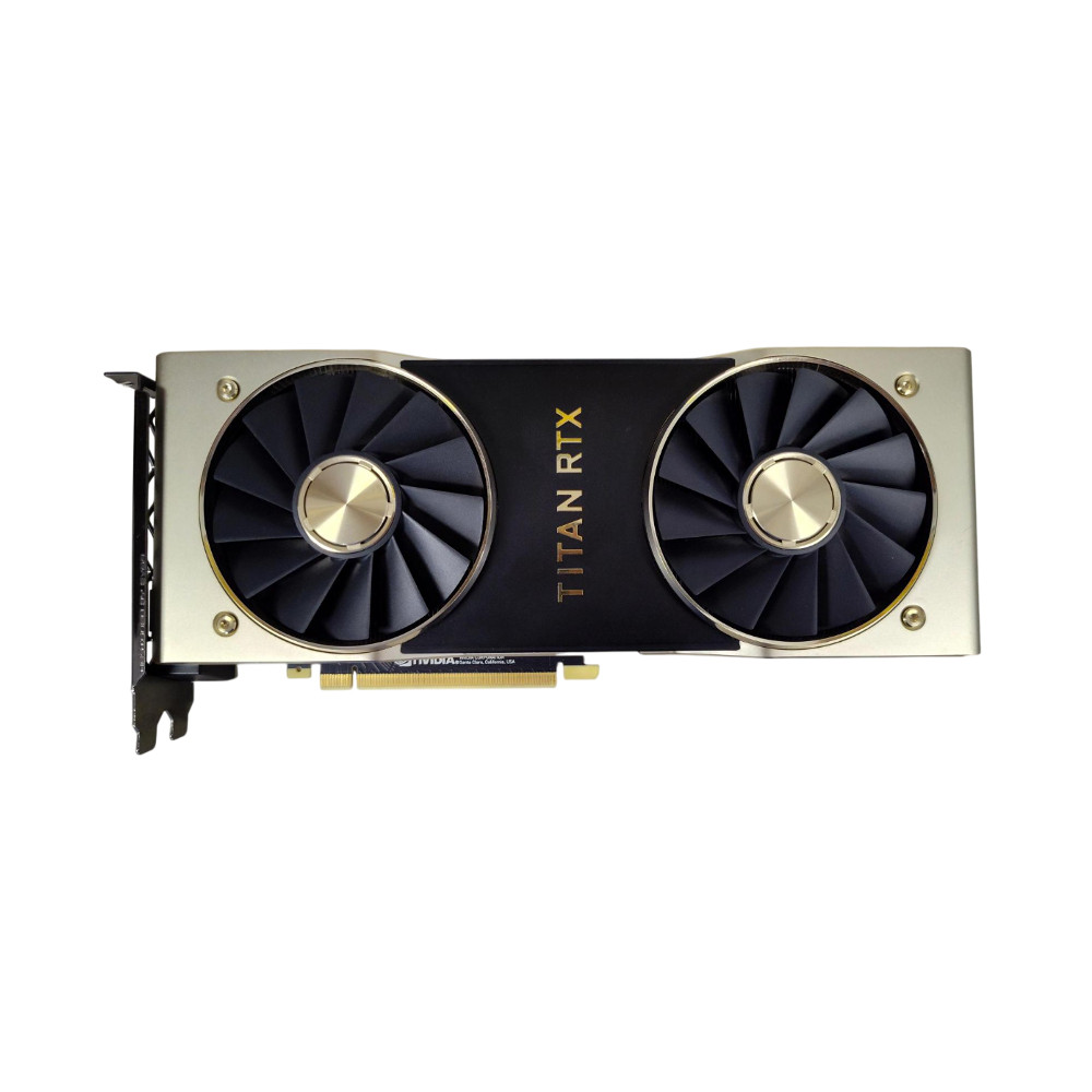 Nvidia - Titan RTX - 24GB GDDR6 - DisplayPort HDMI USB-C - PCIe