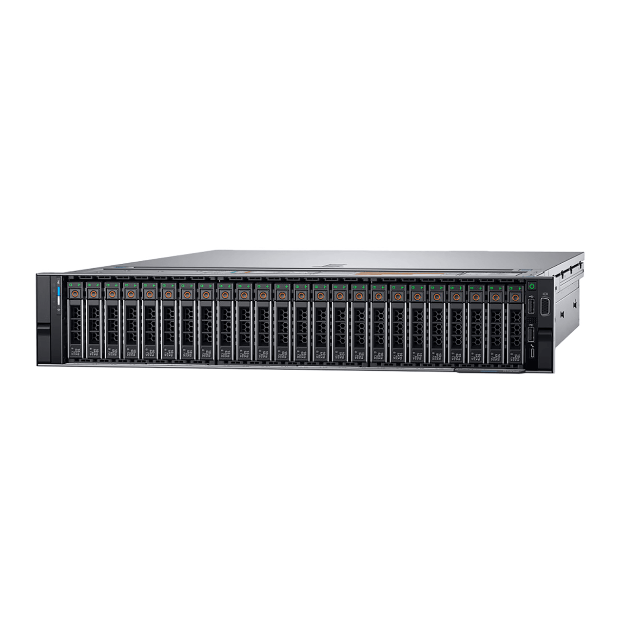 Dell PowerEdge R740xd 24 Bay SFF Server 2x Intel Xeon Gold 6140 GHz) 36 Cores 256GB DDR4 2x 960GB SSD H730p Refurbished
