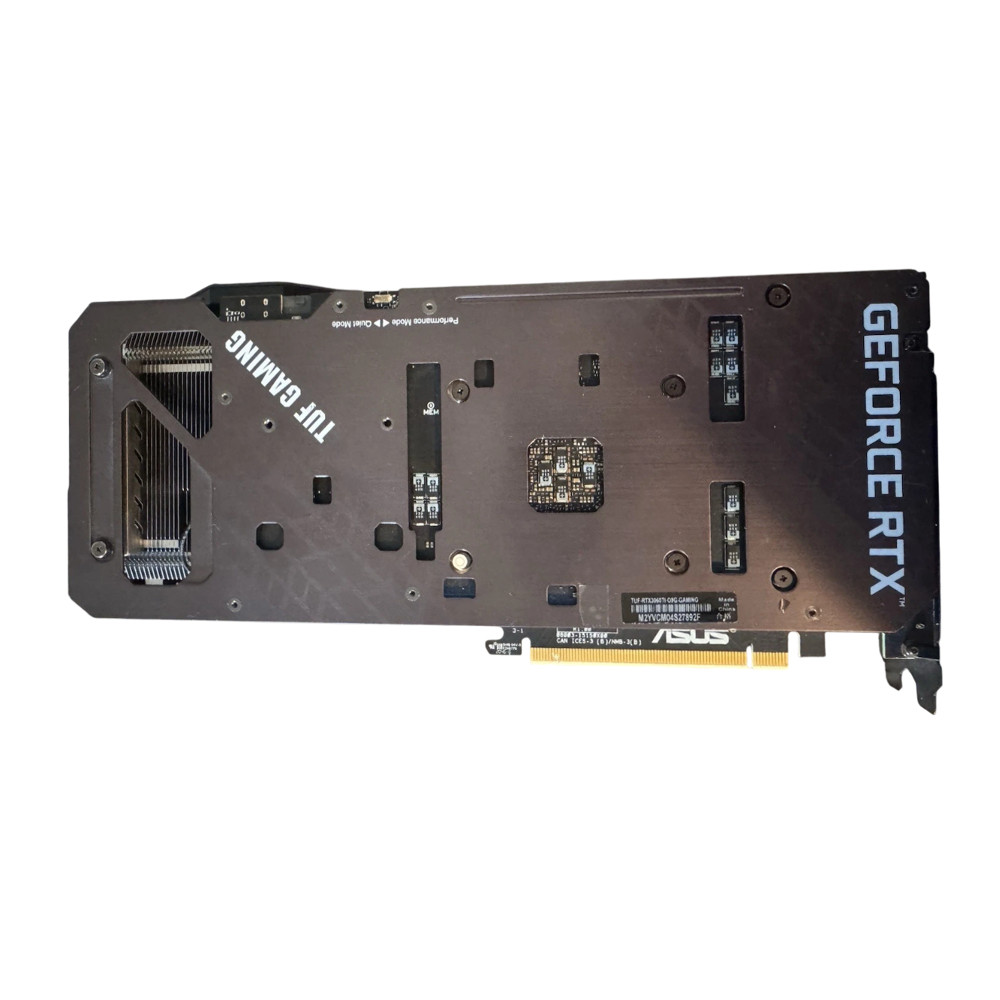 ASUS – TUF RTX 3060 12GB GDDR6 Graphics Card 3x DisplayPort 2x