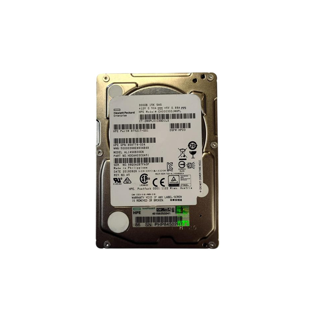 HPE - Toshiba 300GB 15K SAS HDD - 2.5
