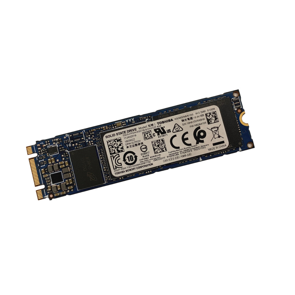 Toshiba - SG6 512GB SATA SSD - M.2 2280 OEM (KSG60ZMV512G / J7FCH)