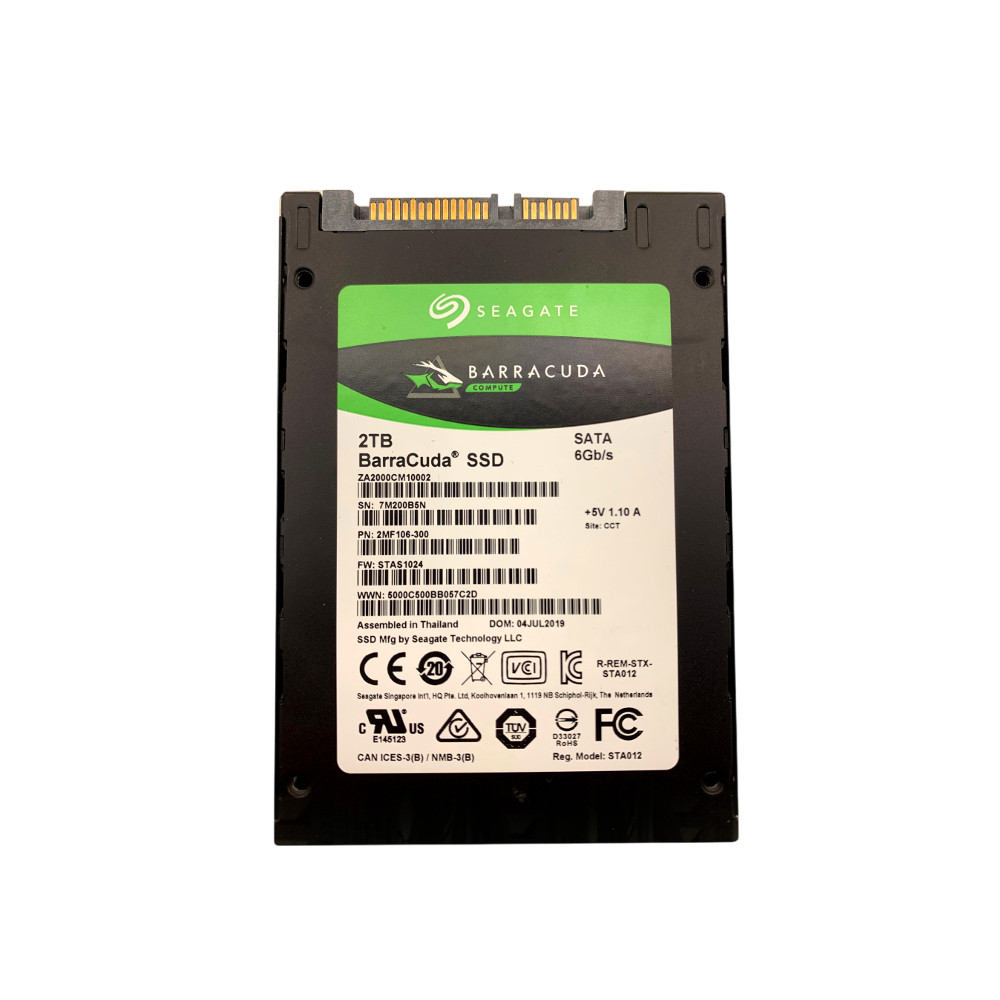 Seagate - BarraCuda 2TB SATA SSD - 2.5
