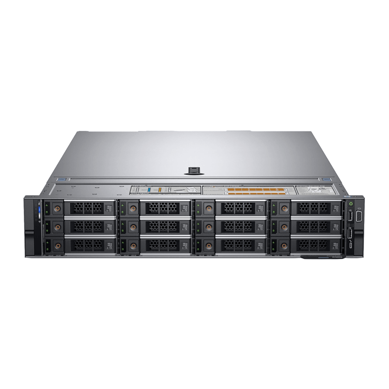 サーバー Dell Power Edge 740dX Dell PowerEdge XC740XD 12 Bay LFF Server - 2X Gold 6154 (3.00 GHZ