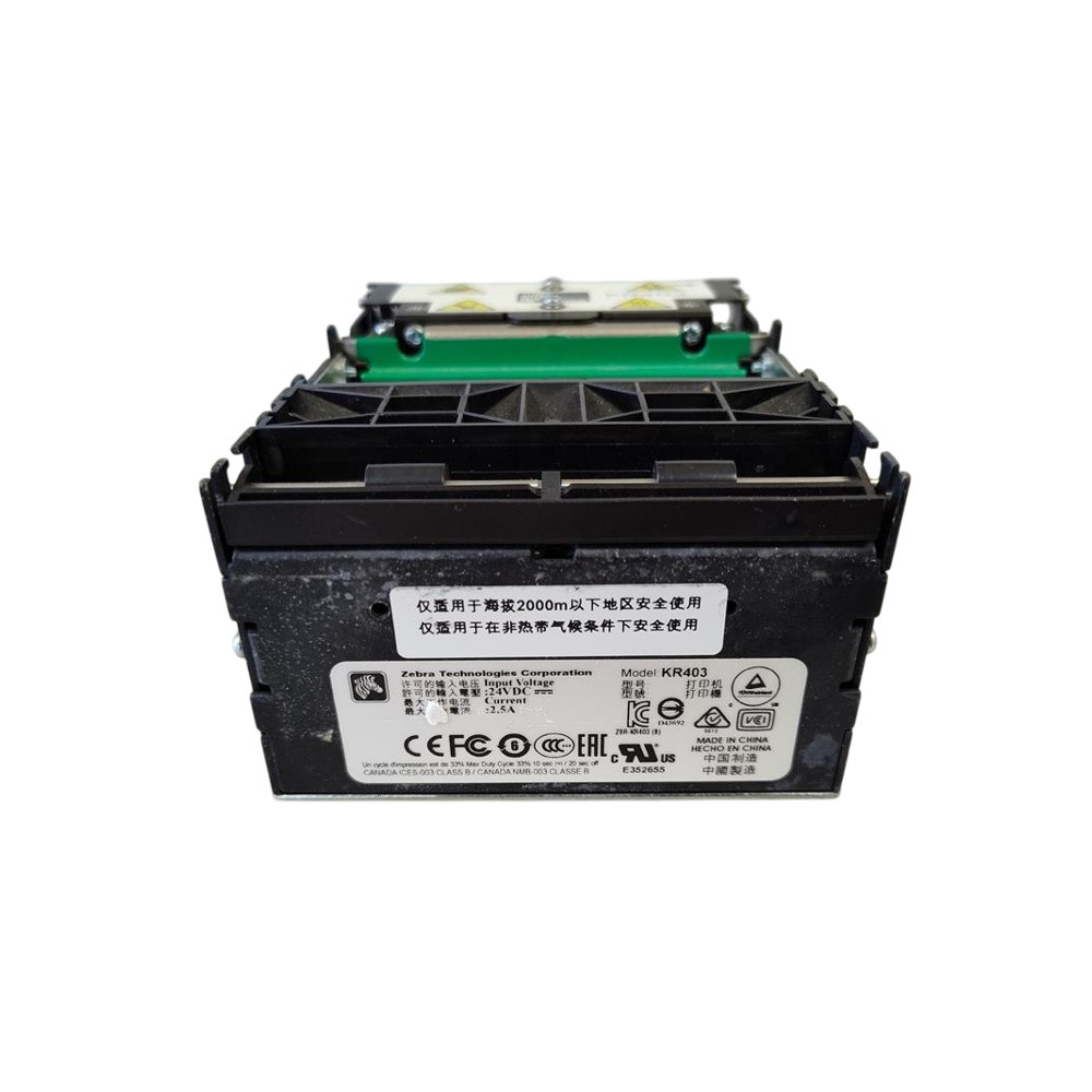 Genuine - Zebra – KR403 Kiosk Receipt Printer 203dpi USB Ethernet