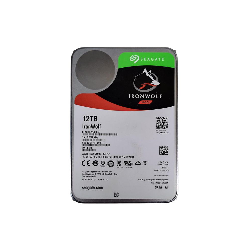 Seagate - IronWolf 12TB 7.2K SATA 6Gbps - 3.5