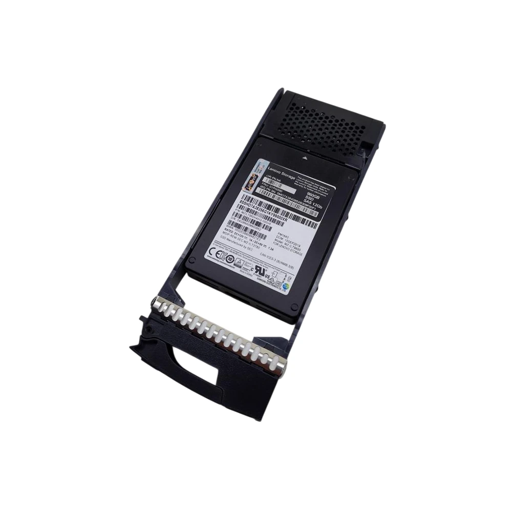 Lenovo ThinkSystem 960GB SSD 本体 Lenovo - ThinkSystem DE Series - 960GB - SAS 12Gbps - 1DWD - 2.5in