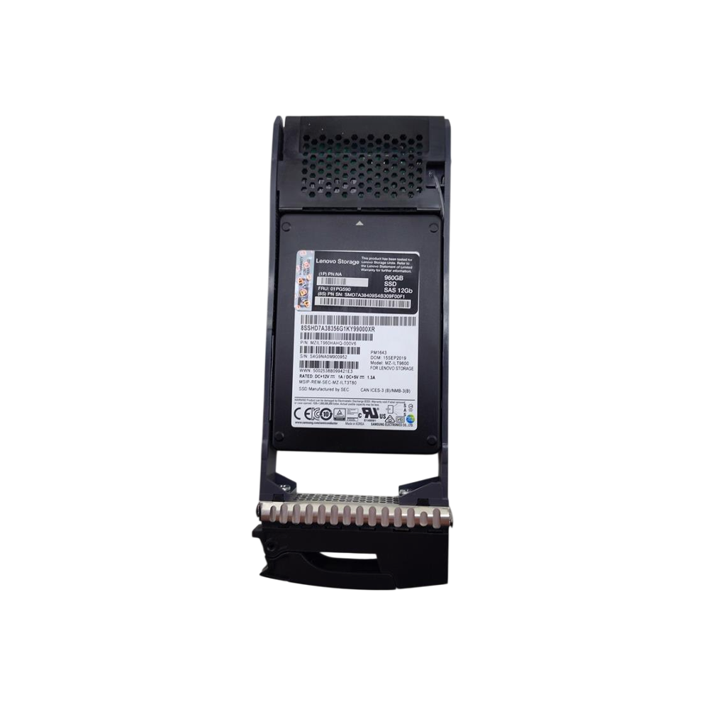 Lenovo - ThinkSystem DE Series - 960GB - SAS 12Gbps - 1DWD - 2.5in
