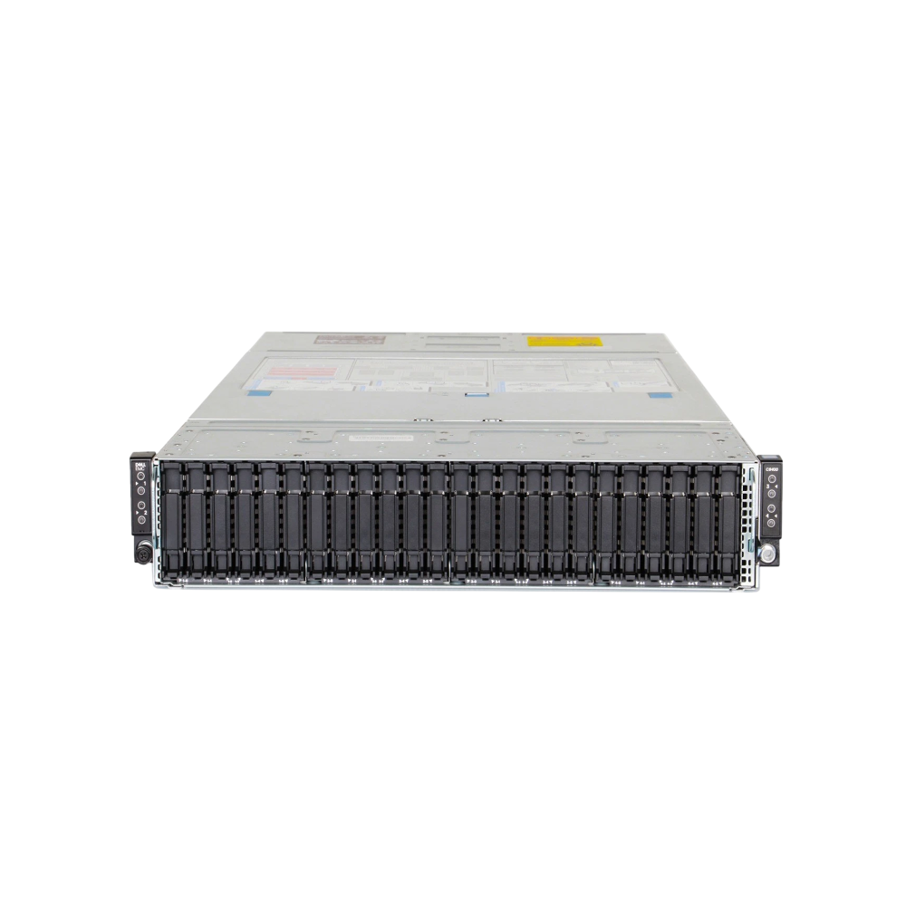BYO - Dell - PowerEdge C6400 4x C6520 Nodes 24 Bay SFF 2U 8x Heatsinks ...