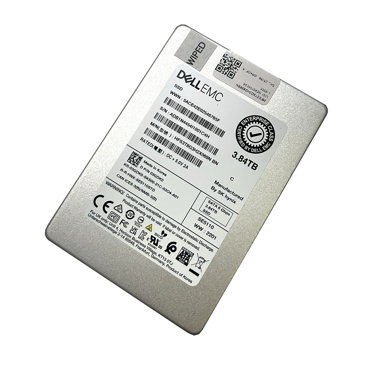 SK Hynix - 03GDK0 - SE5110 - 3.84TB - 2.5