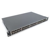 3/4 Front View Fiberstore FS S3900-48T6S-R 48-Port Gigabit Ethernet L2+ Stackable Fully Managed Switch w/ 6x 10Gb SFP+