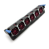 3/4 View HP 875055-001 ProLiant DL380 Gen10 Fan Cage w/ 6x Fans 875075-001