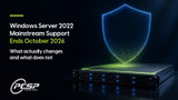 Windows Server 2022 Mainstream Support Ends October 2026