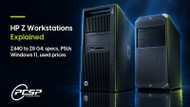 HP Z Workstations Explained: Z420 to Z8 G4, Specs & PSUs