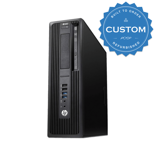Build Your Own - Custom HP Z240 SFF Workstation (with DVD) BYO Hero
