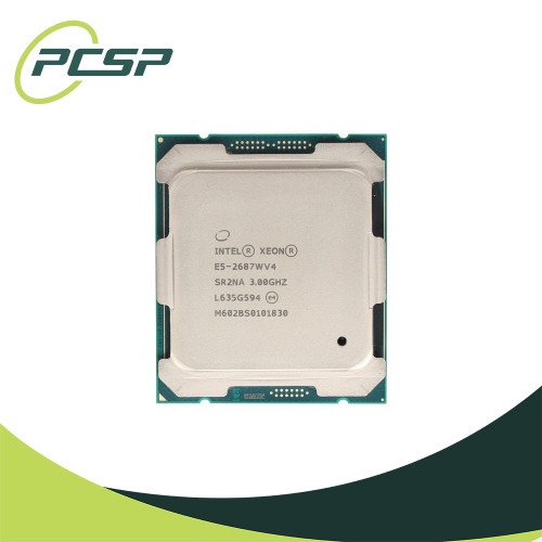 2x Intel Xeon E5-2687W v4 Processors - 3.00 GHz - 12 Cores Each