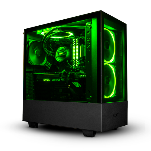 NZXT - H510e Black - i5-11500 (2.70 GHz) 6 Core - 32GB 3600HZ RAM - 1TB M.2 SSD - RTX 3070ti - Windows 10 Pro