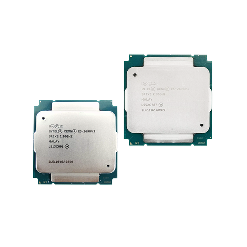 2x Intel Xeon E5-2698 v3 Processor (SR1XE) - 2.30 GHz - 16 cores - Refurbished
