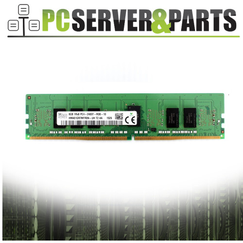 8GB PC4 (DDR4) 2400 MHz 2400T-R 1Rx8 Memory - Hynix - Used (HMA81GR7MFR8N-UH)