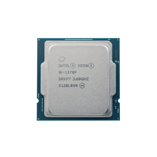 1x Intel Xeon W-1370P Processor (SRKP7) - 3.60GHz - 8 cores - Refurbished