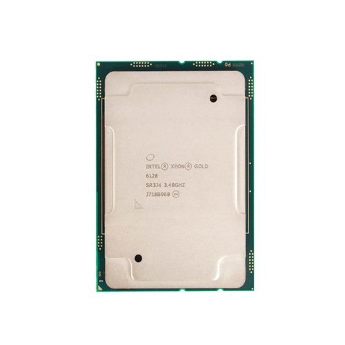 Intel Xeon Gold 6128 Processor - 3.40 GHz - 6 Cores - 12 Threads - LGA3647 - 2666 MHz - SR3J4 - Used