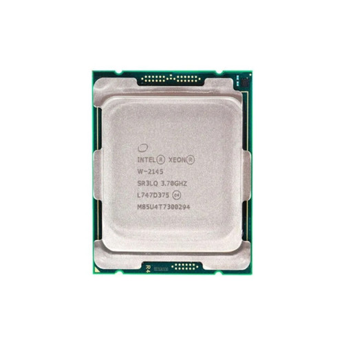 Intel Xeon W-2145 Processor - 3.70 GHz - 8 Cores - 16 Threads - LGA2066 - 2666 MHz - SR3LQ - Used