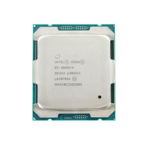 Intel Xeon E5-2660 v4 Processor - 2.00 GHz - 14 Cores - 28 Threads - LGA2011 - 2400 MHz - SR2N4 - Used