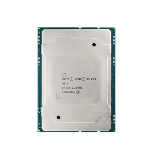 Intel Xeon Silver 4114 Processor - 2.20 GHz - 10 Core - 20 Threads - LGA3647 - 2400 MHz - SR3GK - Used