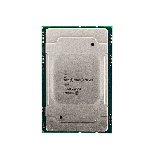 Intel Xeon Silver 4110 Processor - 2.10 GHz - 8 Cores - 16 Threads - LGA3647 - 2400 MHz - SR3GH - Used