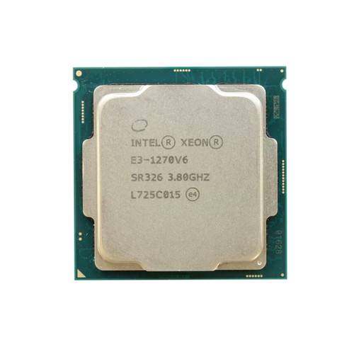 Intel Xeon E3-1270 v6 Processor - 3.80 GHz - 4 Core - 8 Threads - LGA1151 - 2400 MHz - SR326 - Used