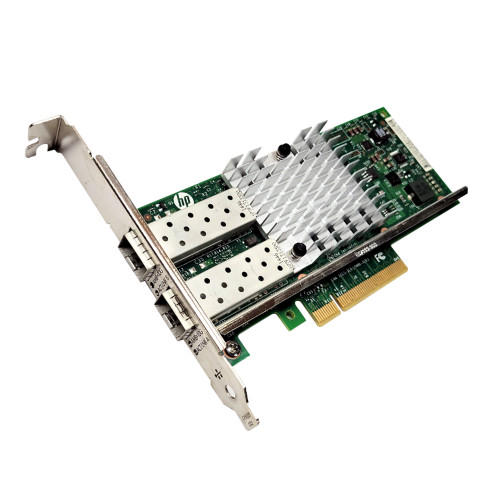 HP - NC560SFP+ - PCIe 2.0 x8 - 2x 10GBps 560SFP+ - PCI Card - High Profile - (669279-001) Network Card
