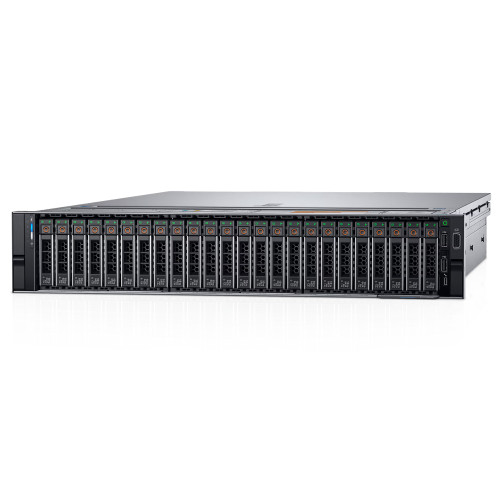 Dell PowerEdge R740xd 24 Bay SFF Server - 2x Intel Xeon Gold 6154 (3.00 GHz) 18C - 384GB DDR4 - 24x 2TB SSD - I350 - H730p - Refurbished