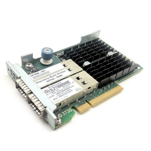 HP - InfiniBand - 544FLR - PCIe 2.0 x8 - 2x 10GBps SFP+ - Daughter Card - High Profile - (656090-001) Network Card