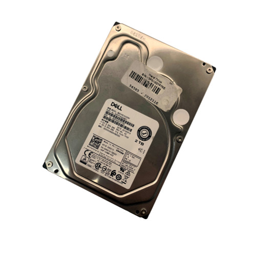 Dell Toshiba - Enterprise - 2TB - SAS - 7.2K - 12GB/s - 3.5" - Hard Drive - Used - (HDEPF84DAB51) - (HHX14) - (MG04SCA20ENY)