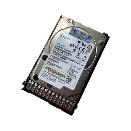 HPE Seagate - Enterprise - 300GB - SAS - 10K - 12GB/s - 2.5" - Hard Drive - Used - (EG0300JFCKA) - (781514-003) - (ST300MM0008) hero