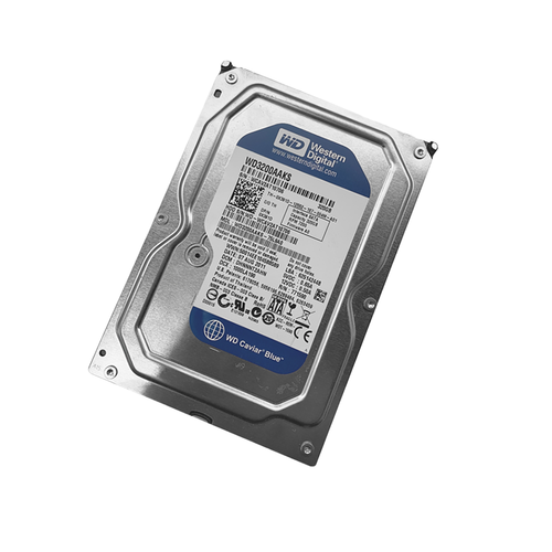 Dell Western Digital - Caviar Blue - 320GB - SATA - 7.2K - 3Gb/s - 3.5" - Hard Drive - Used - (WD3200AAKS-75L9A0) - (X391D) - (WD3200AAKS)