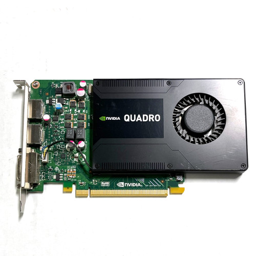 HP - NVIDIA Quadro K2200 (4GB GDDR5) Graphics Card - (765148-001) Used
